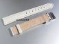 Preview: Barington * Leather watch strap * Fancy * cream white * 14 mm