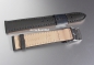 Preview: Barington * Leather watch strap * Fancy * grey * 14 mm