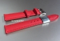 Preview: Barington * Lederband für Uhren * Uhrenarmband * Fancy * rot * 14 mm