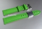 Preview: Barington * Leather watch strap * Fancy * apple green * 16 mm