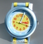 Preview: Regent * light blue/yellow * faux leather strap * 12400322 * Kids watch *