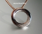 Preview: Viventy Necklace with pendant  * 925 Silver * rosé gilded * Zirconia * 777862