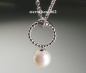 Preview: Viventy Necklace with pendant  * 925 Silver * Zirconia * Fresh water pearl * 783942