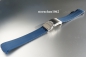 Preview: Davosa * watch strap * Argonautic rubber band * blue * 22 mm
