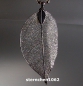 Preview: Flower Child Pendant * stainless steel IP grey * leaf * Size S