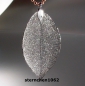 Preview: Flower Child Pendant * stainless steel * rhodium * leaf * Size M