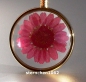 Preview: Flower Child Pendant * stainless Steel IP gold * pink flower *