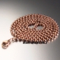 Preview: Flower Child Necklace * stainless steel * IP rosegold * 80 cm