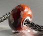 Preview: Trollbeads * Roter Chalcedon mit Hämatit * 05 * Black Friday * Limited Edition *