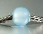 Preview: Trollbeads * Round Light Blue Agate * 07