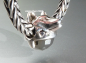 Preview: Trollbeads * Wahrer Instinkt - Wolf mit grauem Mondstein * 02