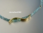 Preview: Gemstone Necklaces * Apatite * Brilliant * 925 Silvere * 585 Gold