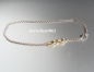 Preview: Anklets * 925 Silver * gold plated * 25 cm