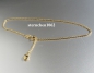 Preview: Anklets * 333 Gold * Heart * 25 cm