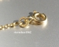 Preview: Anklets * 333 Gold * Heart * 25 cm
