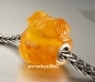 Preview: Trollbeads * Graved Amber * OOAK * Graved * XXL * 842