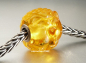 Preview: Original Trollbeads * Gravierter Bernstein / Amber * OOAK * XXL * 900