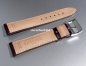 Preview: Davosa * watch strap * croco-print  optics * brown * 20 mm