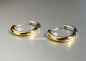 Preview: Creolen * 925 Silber * vergoldet