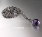 Preview: Trollbeads * Fantasy Necklace with Peacock Pearl * 70 - 120 cm *
