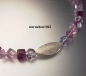 Preview: Gemstone Necklaces * Fluorit * 925 Silvere * 43 cm
