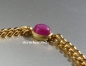 Preview: Armband * Einzelstück * 585 Gold * Rubin * Opal * 19 cm
