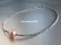 Preview: Hematite Necklace with pink freshwater Pearl