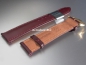 Preview: Barington * Leather watch strap * Calf Resisto * bordeaux * 8 mm