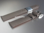 Preview: Barington * Leather watch strap * Calf Resisto * gray * 12 mm