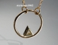 Preview: Necklace * chain with pendant * brilliant * 585 gold * 41 + 45 cm