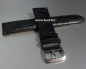 Preview: Davosa * watch strap * croco-print  optics * black * 20 mm