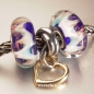 Preview: Trollbeads * Lucky Love * 925 Silver / 750 Gold