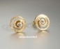 Preview: Unusual Earrings * Ear Studs * 585 Gold * Brilliant