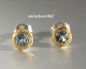 Preview: Earring * 925 Silver * 24 ct Gold * Aquamarine