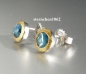 Preview: Earring * 925 Silver * 24 ct Gold * Tourmaline