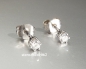 Preview: Earring * Ear Studs * 585 white gold * Brillant