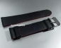 Preview: Eulit * Leather watch strap * Olymp * black / dark brown * 22 mm