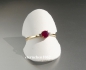 Preview: Ring * 585 Gold * Ruby * Brilliant