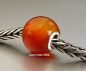 Preview: Trollbeads * Runder Karneol * 44
