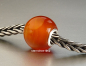Preview: Trollbeads * Runder Karneol * 45
