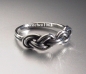 Preview: Trollbeads * Savoy Knot Ring * Size 54 *