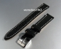 Preview: Danish Design * watch strap * suede * black * 16 mm
