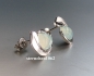 Preview: Earring * 925 Silver * rhodium plated * Chalcedony