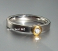 Preview: Ring * 925 Silver * 24 ct. Gold * Brillant