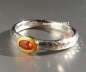 Preview: Einzelstück * Ring * 925 Silber * 24 ct Gold * Feueropal