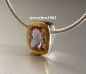 Preview: Necklace with Morganite  * 925 Silver * 24 ct gold