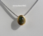 Preview: Necklace with opal pendant * 925 Silver * 24 ct gold *