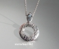 Preview: Necklace  with Sky Blue Topaz pendant * 925 silver