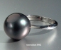 Preview: Ring * 925 Silver * Tahitian pearl