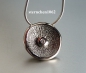Preview: Necklace with Zirconia Pendant * 925 Silver * rhodium plated